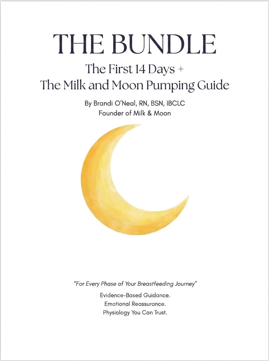The Bundle: First 14 Days + Pumping Guide — digital guide cover